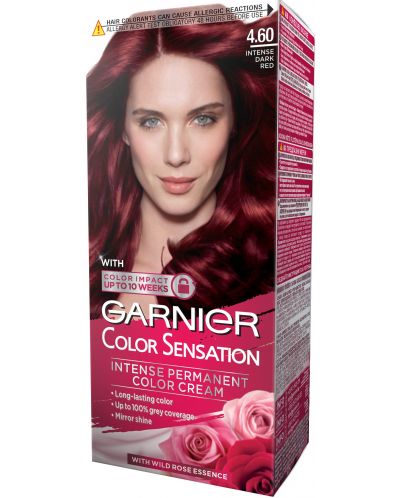 Garnier Color Sensation Боя за коса, Red Brown, 4.60 - 1