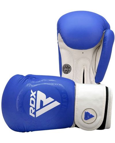 Боксови ръкавици RDX - WAKO , сини/бели - 2