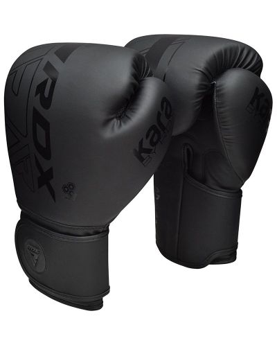 Боксови ръкавици RDX - F6, 16 oz, черни - 2