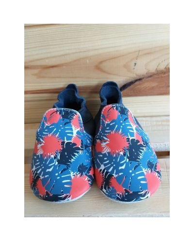 Bobux Бебешки обувки Soft Sole Navy habitat