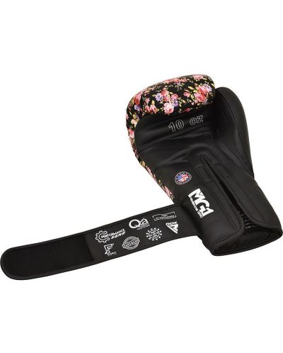 Боксови ръкавици RDX - FL5 Floral , черни - 5