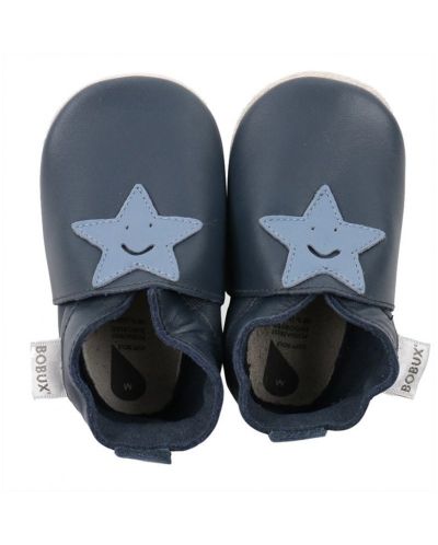 Bobux Бебешки обувки Smiling Star Navy Изберете размер на обувките М - 9-15 месеца