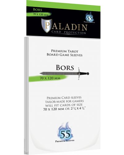 Протектори за карти Paladin - Bors 70 x 120 (Tarot) - 1