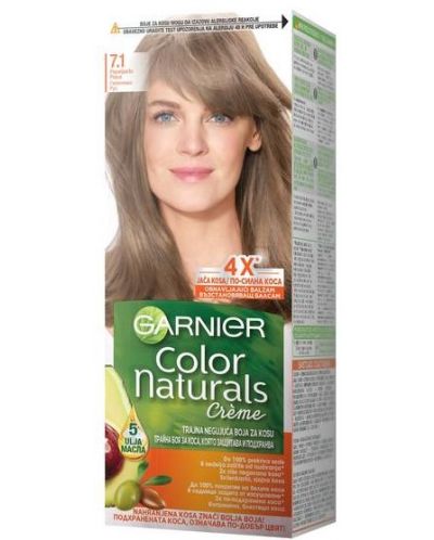 Garnier Color Naturals Crème Боя за коса, Естествено пепелно русо 7.1 - 1