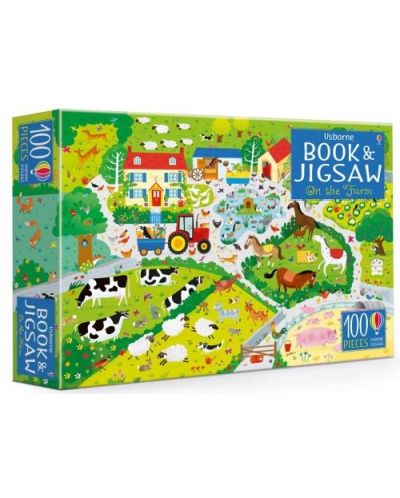Book and Jigsaw On the Farm