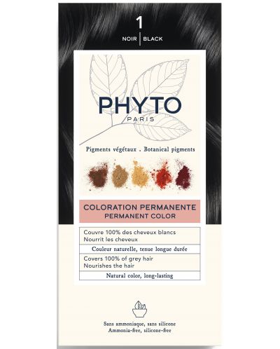 Phyto Phytocolor Боя за коса Noir, 1 - 1