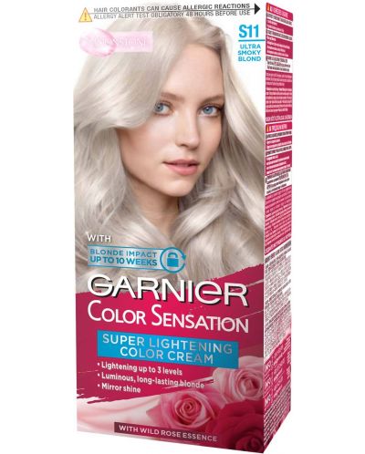 Garnier Color Sensation Боя за коса Ultra Smoky Blond, S11 - 1
