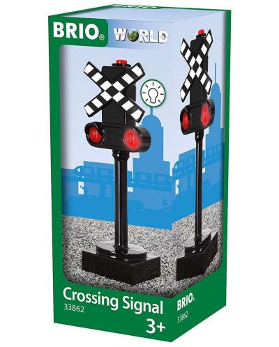 ЖП аксесоар Brio World - Светофар със светлинни ефекти - 3
