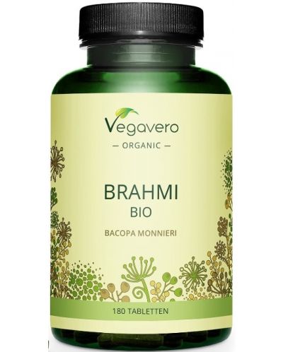 Brahmi Bio, 180 таблетки, Vegavero - 1