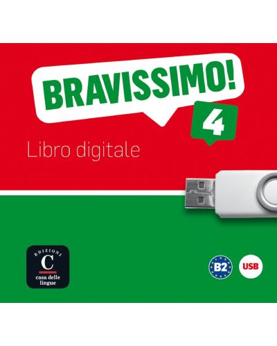 Bravissimo! 4 (B2) Llave USB con libro digital - 1