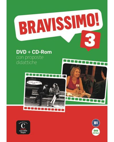Bravissimo! 3 (B1) DVD+ CD-ROM (videos + actividades PDF)