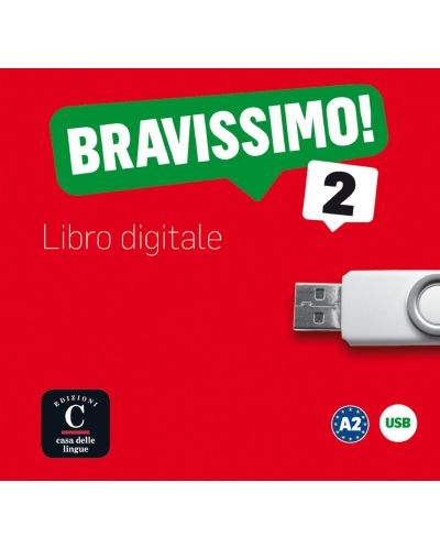 Bravissimo! 2 (A2) Llave USB con libro digital - 1