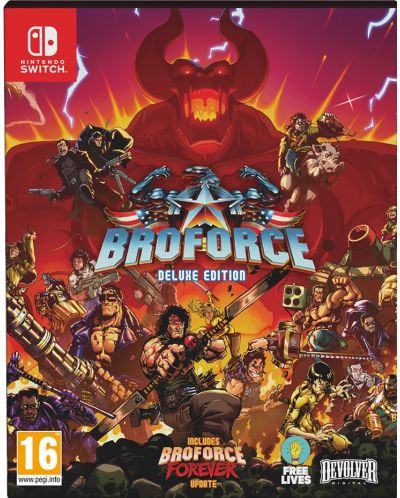 Broforce: Deluxe Edition (Nintendo Switch) - 1