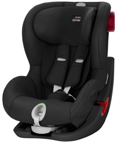Столче за кола Britax Romer - King II LS, Black Series, 9-18 kg, Cosmos Black