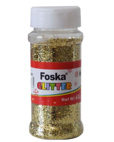 Брокат Foska - 60 gr, златист - 1