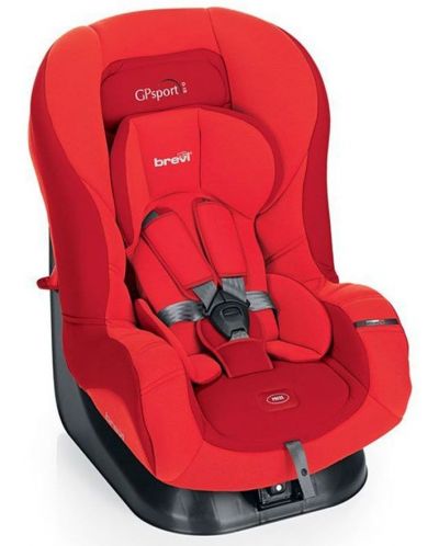 (Непозволено за продажба) Детско столче за кола Brevi - GP Sport, червено, до 18 kg