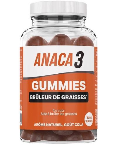 Brûleur de Graisses Формула за изгаряне на мазнини, 60 желирани таблетки, Anaca3 - 1