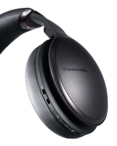 Безжични слушалки с микрофон Panasonic - RP-HD605NE-K, черни - 4