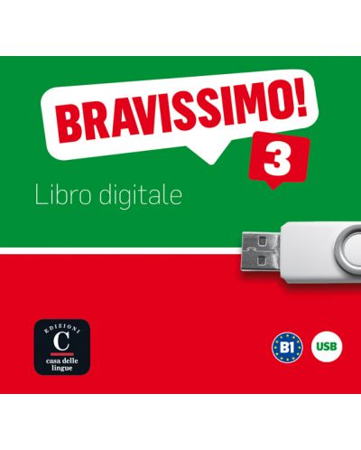 Bravissimo! 3 · Nivel B1 Llave USB con libro digital - 1