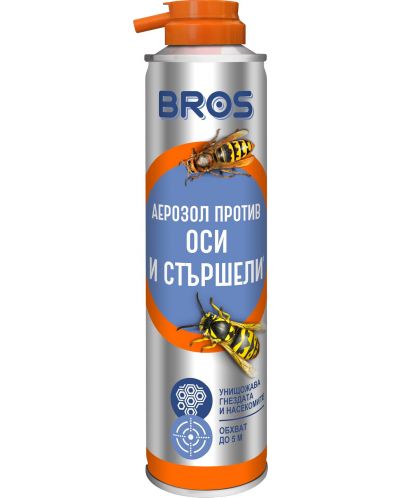 Bros Аерозол против оси и стършели, 300 ml - 1