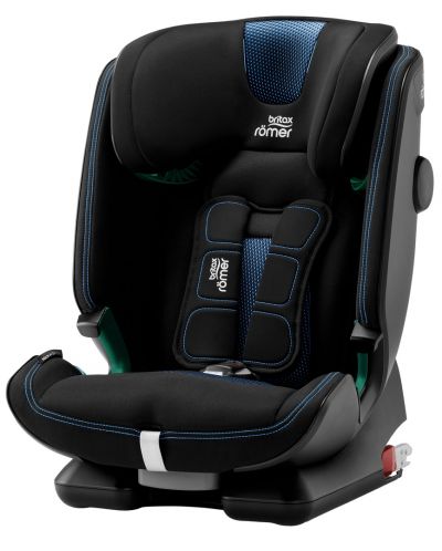 Столче за кола Britax Romer - Advansafix, с IsoFix, i-Size, 76-150 cm, Cool Flow Blue