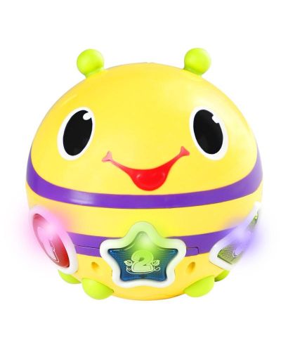 Бебешка играчка Bright Starts Roll &amp; Chase - Земна пчеличка