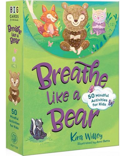 Breathe Like a Bear Mindfulness Cards: 50 Mindful Activities for Kids - 1