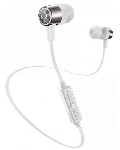 Безжични слушалки Cellularline - Jungle, бели - 1