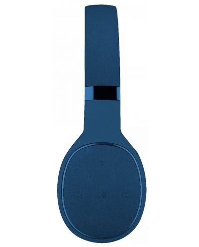 Безжични слушалки с микрофон AQL - Kosmos, сини - 3