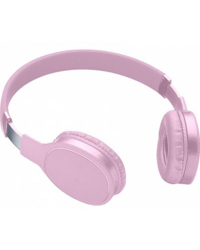 Безжични слушалки с микрофон AQL - Kosmos, розови - 2