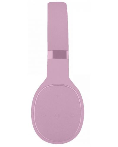 Безжични слушалки с микрофон AQL - Kosmos, розови - 3