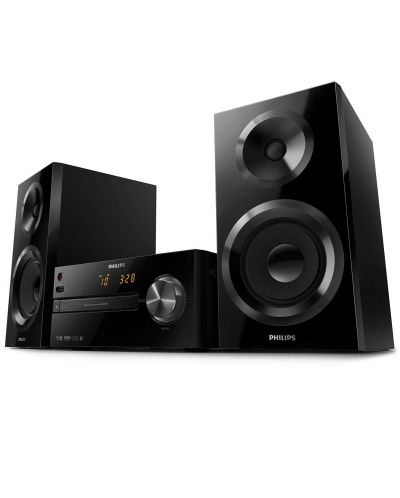 Аудио система Philips - BTM2560, черна - 2
