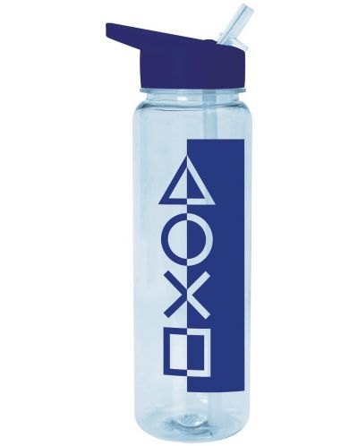 Бутилка за вода Pyramid Games: PlayStation - Blue Tone, 700 ml - 2
