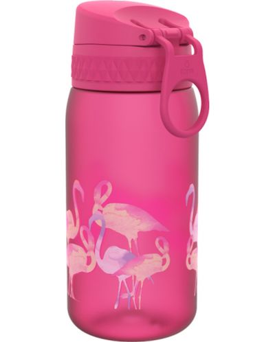 Бутилка за вода Ion8 Print - 350 ml, Flamingos - 1