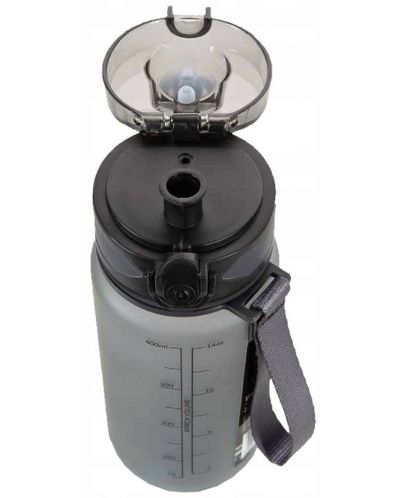 Бутилка за вода Cool Pack Brisk Mini - Черна, 400 ml  - 2