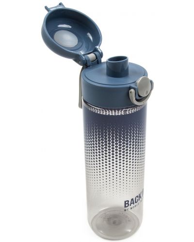 Бутилка за вода Back Up 6 C - 600 ml, синя - 3