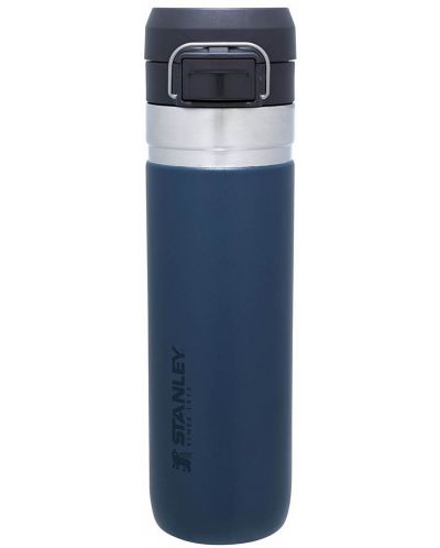 Бутилка за вода Stanley Go - Quick Flip, 0.7 L, синя - 1