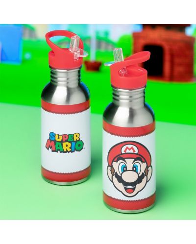 Бутилка за вода Paladone Games: Super Mario Bros. - Super Mario - 4