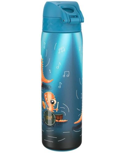 Бутилка за вода Ion8 Print - 600 ml, Dino Band - 2