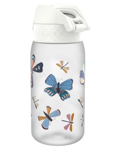 Бутилка за вода Ion8 Print - 350 ml, Butterflies - 1