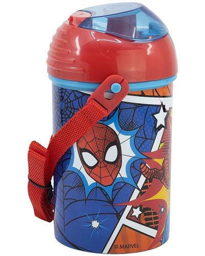 Бутилка със защитна капачка Stor Spider-Man - 450 ml - 2