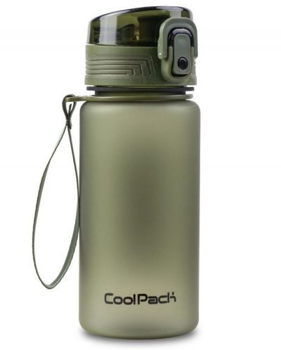 Бутилка за вода Cool Pack Brisk - Rpet Olive, 400 ml - 1