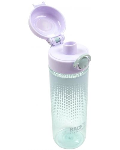 Бутилка за вода Back Up 6 C - 600 ml, лилава - 3