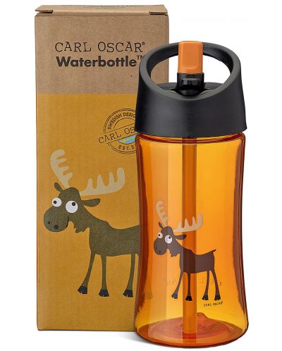 Бутилка за вода Carl Oscar - 350 ml, еленче - 2