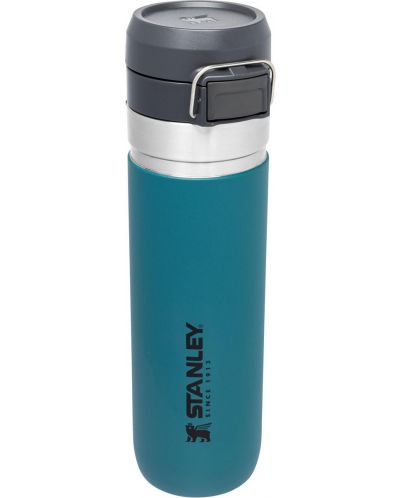 Бутилка за вода Stanley Go - Quick Flip, 1.06 L, светлосиня - 1