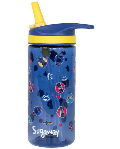 Бутилка за вода Sugaway - Game On, 420 ml - 2