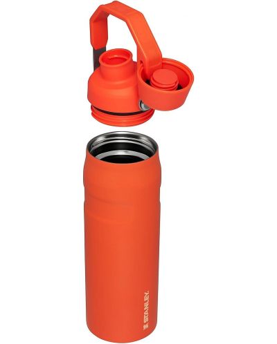 Бутилка за вода Stanley The Aerolight - IceFlow Fast Flow, 600 ml, оранжева - 3