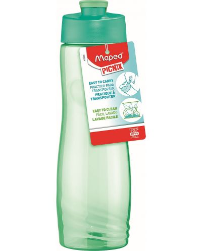 Бутилка за вода Maped Origin - Зелена, 750 ml - 1