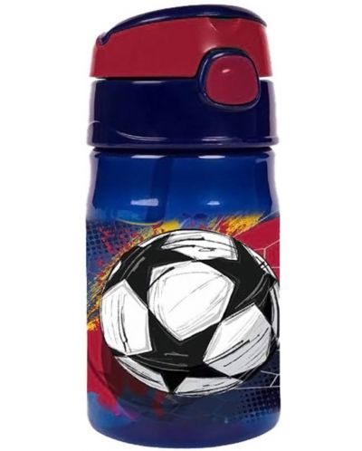 Бутилка за вода Colorino Handy - Football, 300 ml - 1