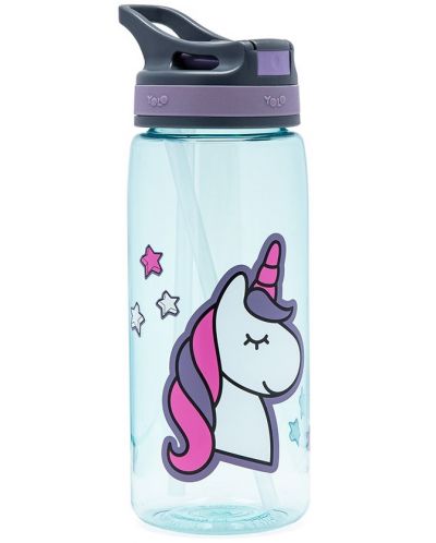 Бутилка за вода YOLO - 550 ml, Unicorn - 1